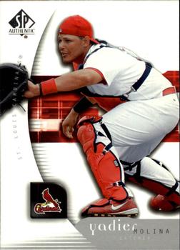 2005 SP Collection - 2005 SP Authentic #100 Yadier Molina Front