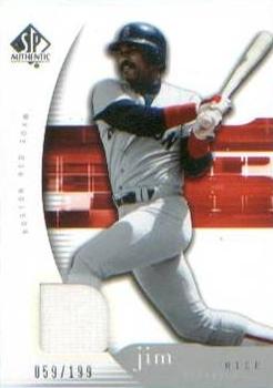 2005 SP Collection - SP Authentic Materials #50 Jim Rice Front