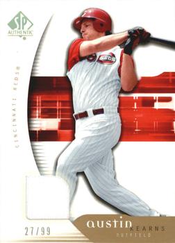 2005 SP Collection - SP Authentic Materials Parallel #48 Austin Kearns Front