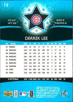 2006 Upper Deck Future Stars #15 Derrek Lee Back