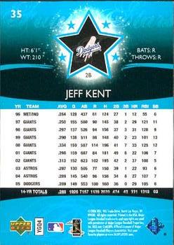 2006 Upper Deck Future Stars #35 Jeff Kent Back