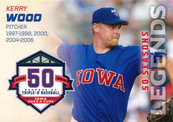 2018 Choice Iowa Cubs 50 Seasons Legends #30 Kerry Wood Front