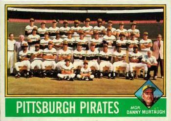 1976 Topps - Team Checklists #504 Pittsburgh Pirates / Danny Murtaugh Front