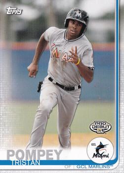 2019 Topps Pro Debut #174 Tristan Pompey Front