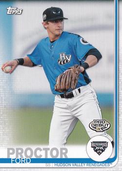 2019 Topps Pro Debut #179 Ford Proctor Front