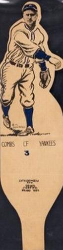 1934 Al Demaree Die Cuts (R304) #3 Earle Combs Front