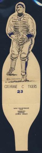 1934 Al Demaree Die Cuts (R304) #23 Mickey Cochrane Front