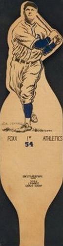 1934 Al Demaree Die Cuts (R304) #54 Jimmie Foxx Front