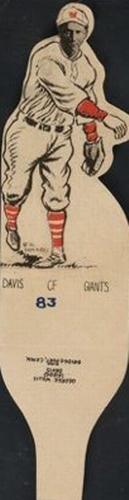 1934 Al Demaree Die Cuts (R304) #83 Kiddo Davis Front