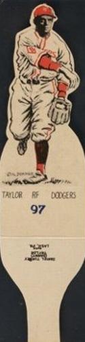 1934 Al Demaree Die Cuts (R304) #97 Danny Taylor Front