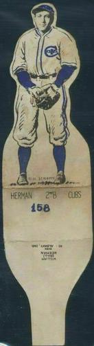1934 Al Demaree Die Cuts (R304) #158 Billy Herman Front