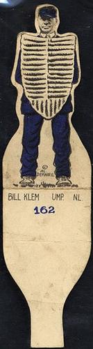 1934 Al Demaree Die Cuts (R304) #162 Bill Klem Front