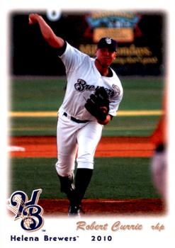 2010 Grandstand Helena Brewers #NNO Robert Currie Front
