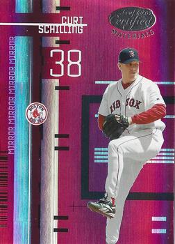 2005 Leaf Certified Materials - Mirror Red #30 Curt Schilling Front