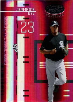 2005 Leaf Certified Materials - Mirror Red #67 Jermaine Dye Front