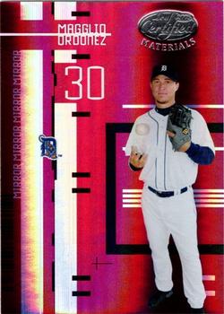 2005 Leaf Certified Materials - Mirror Red #128 Magglio Ordonez Front