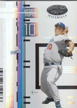 2005 Leaf Certified Materials - Mirror White #48 Hideo Nomo Front