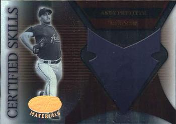 2005 Leaf Certified Materials - Certified Skills #CS-1 Andy Pettitte Front