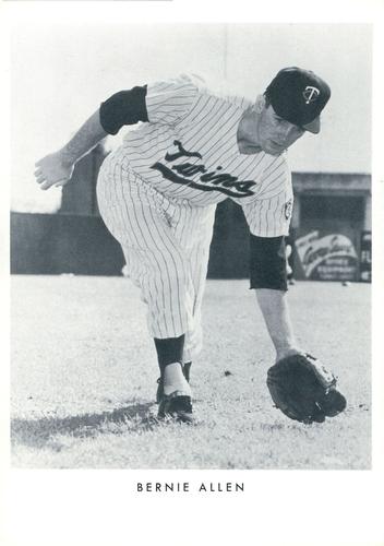 1962 Jay Publishing Minnesota Twins 5x7 Photos (Concession Issue) #NNO Bernie Allen Front
