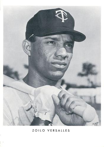 1962 Jay Publishing Minnesota Twins 5x7 Photos (Concession Issue) #NNO Zoilo Versalles Front