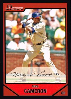 2007 Bowman #40 Mike Cameron Front