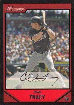 2007 Bowman #135 Chad Tracy Front