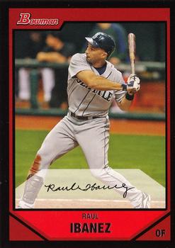 2007 Bowman #172 Raul Ibanez Front