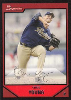 2007 Bowman #199 Chris Young Front