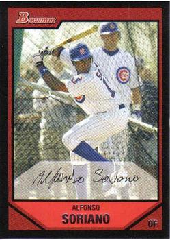 2007 Bowman #80 Alfonso Soriano Front