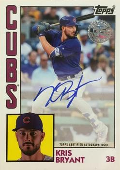 2019 Topps - 1984 Topps Baseball 35th Anniversary Autographs #84A-KB Kris Bryant Front
