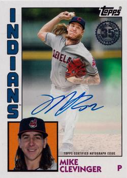 2019 Topps - 1984 Topps Baseball 35th Anniversary Autographs #84A-MCL Mike Clevinger Front