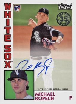 2019 Topps - 1984 Topps Baseball 35th Anniversary Autographs #84A-MKO Michael Kopech Front