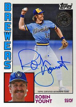 2019 Topps - 1984 Topps Baseball 35th Anniversary Autographs #84A-RY Robin Yount Front