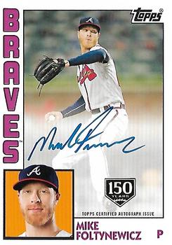2019 Topps - 1984 Topps Baseball 35th Anniversary Autographs 150th Anniversary #84A-MF Mike Foltynewicz Front
