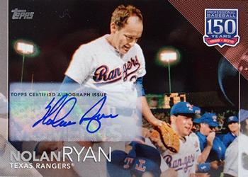 2019 Topps - 150 Years of Professional Baseball Autographs #150-10 Nolan Ryan Front