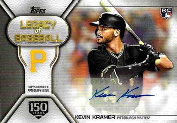 2019 Topps - Legacy of Baseball Autographs 150th Anniversary #LBA-KK Kevin Kramer Front