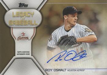 2019 Topps - Legacy of Baseball Autographs Gold #LBA-RO Roy Oswalt Front