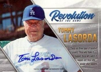 2019 Topps - Revolution of the Game Autographs #REV-6 Tommy Lasorda Front