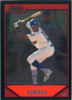2007 Bowman Chrome #80 Alfonso Soriano Front