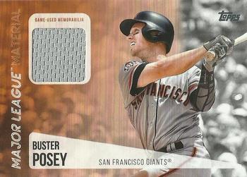 2019 Topps - Major League Material Relics #MLM-BP Buster Posey Front