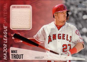 2019 Topps - Major League Material Relics #MLM-MT Mike Trout Front