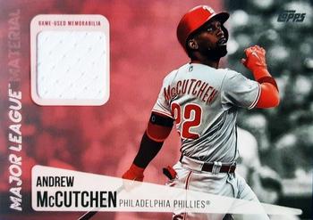 2019 Topps - Major League Material Relics #MLM-AM Andrew McCutchen Front