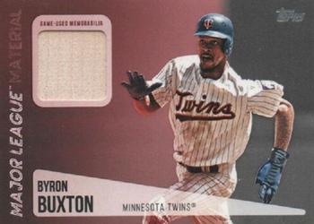 2019 Topps - Major League Material Relics #MLM-BB Byron Buxton Front
