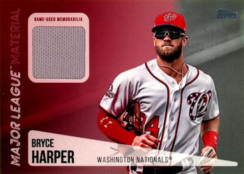 2019 Topps - Major League Material Relics #MLM-BH Bryce Harper Front