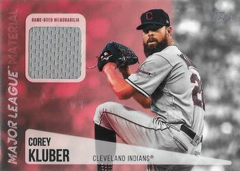 2019 Topps - Major League Material Relics #MLM-CK Corey Kluber Front