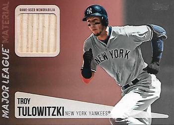 2019 Topps - Major League Material Relics #MLM-TT Troy Tulowitzki Front