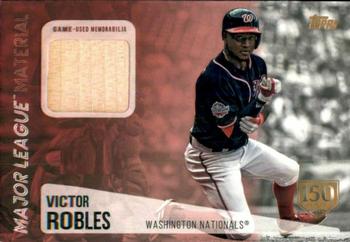 2019 Topps - Major League Material Relics #MLM-VR Victor Robles Front