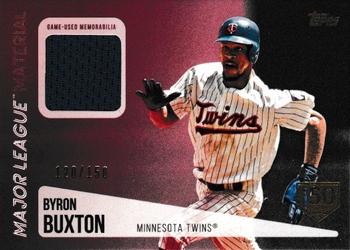 2019 Topps - Major League Material Relics 150th Anniversary #MLM-BB Byron Buxton Front