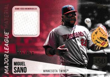 2019 Topps - Major League Material Relics 150th Anniversary #MLM-MS Miguel Sano Front
