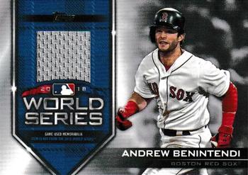 2019 Topps - World Series Champion Relics #WCR-AN Andrew Benintendi Front